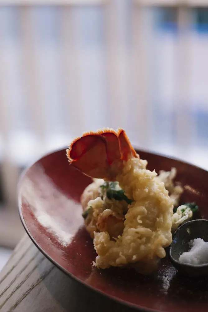 Lobster Tempura from Miyake