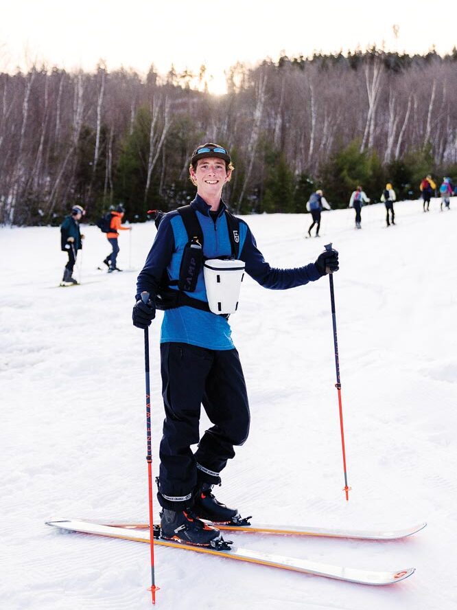Zachary McCarthy, founder of Inclusive Ski Touring