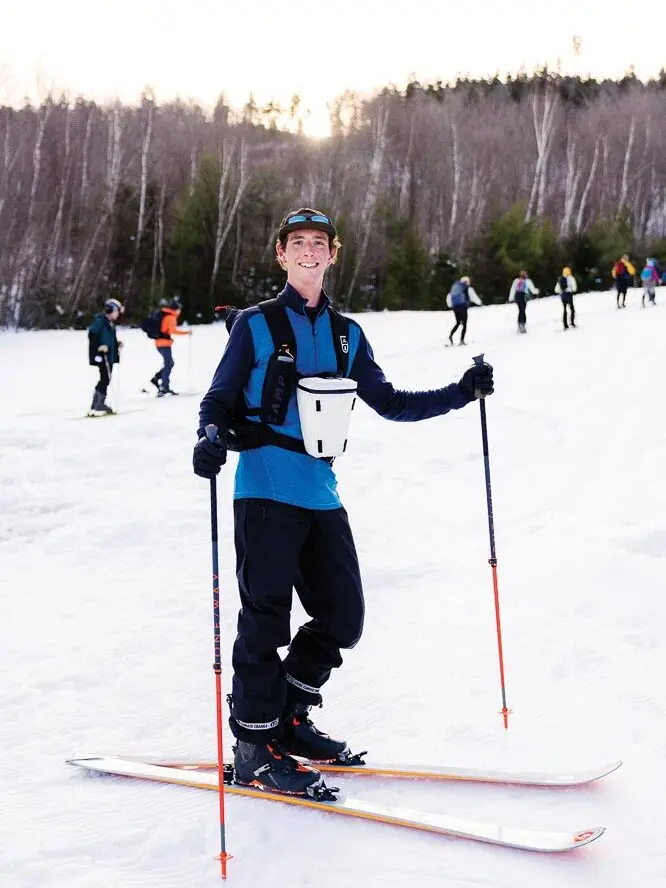 Zachary McCarthy, founder of Inclusive Ski Touring