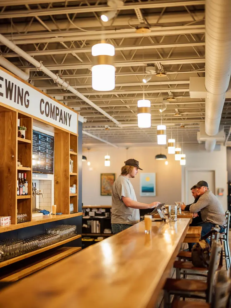 Mast Landing Brewing Company in Freeport, Maine