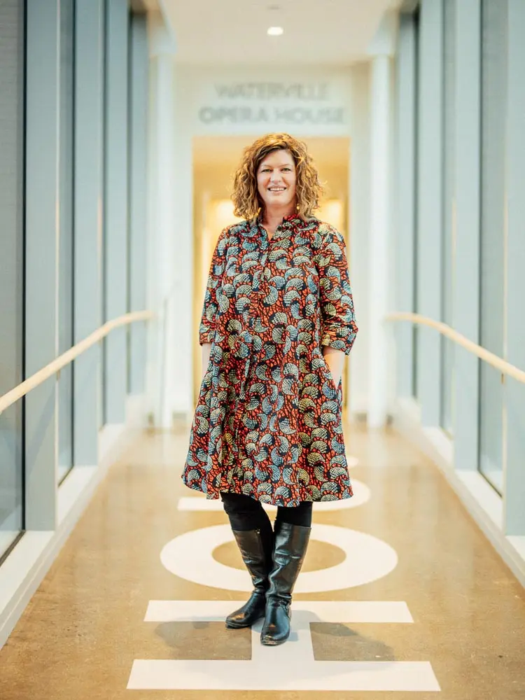 Waterville Creates president and CEO Shannon Haines 
