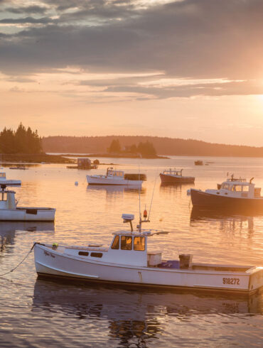 lobsterboats in Port Clyde, Maine