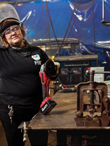 People’s Inclusive Welding founder and primary instructor Jo Remillard