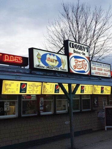 Crosby’s Drive-In in Bucksport, Maine