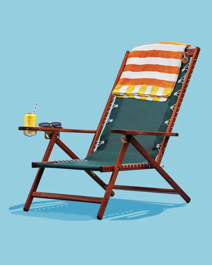 “Oh Yeah Comfy” Beach Chair from Maine Casual