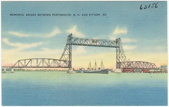 Memorial Bridge between Portsmouth, New Hampshire, and Kittery, Maine