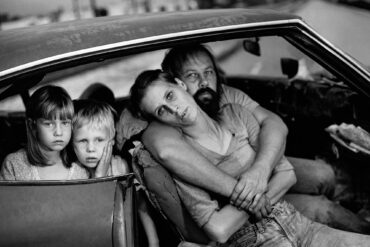 Mary Ellen Mark’s The Damm Family in Their Car, Los Angeles, California (1987)