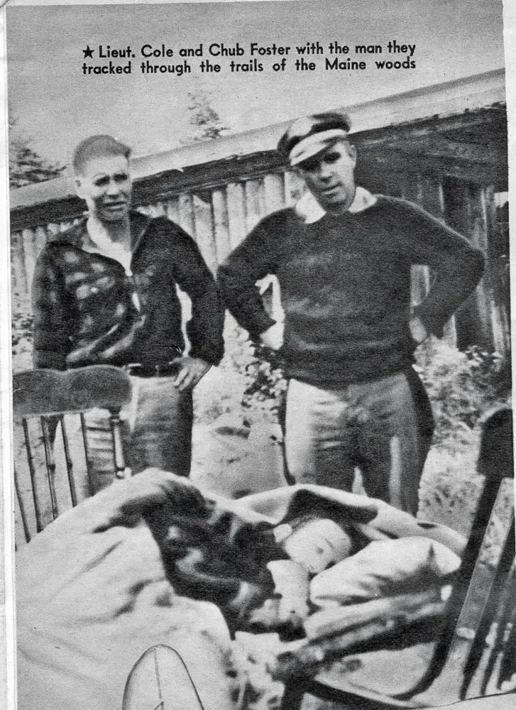 people at a crime scene