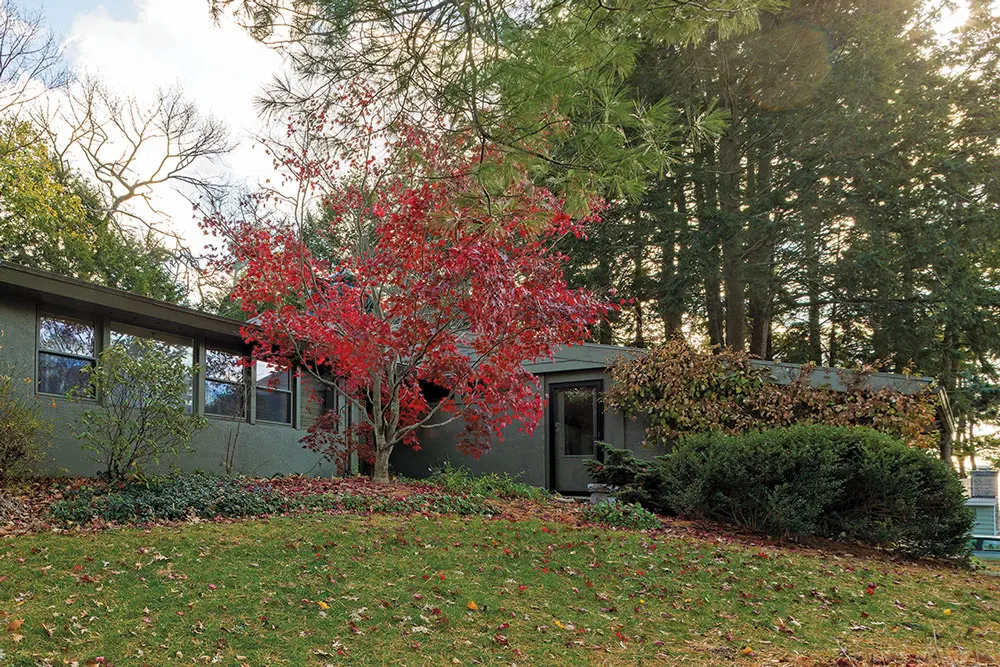 the exterior of David Marsden and Honour Mack's Portland home