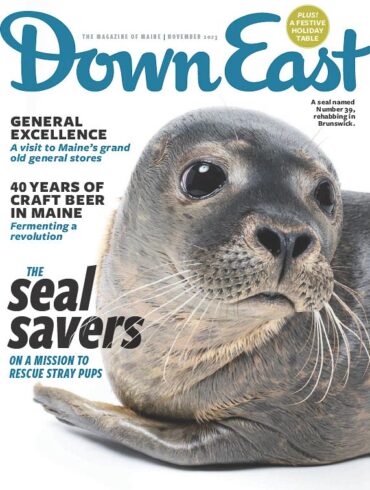 November 2023 cover of Down East magazine