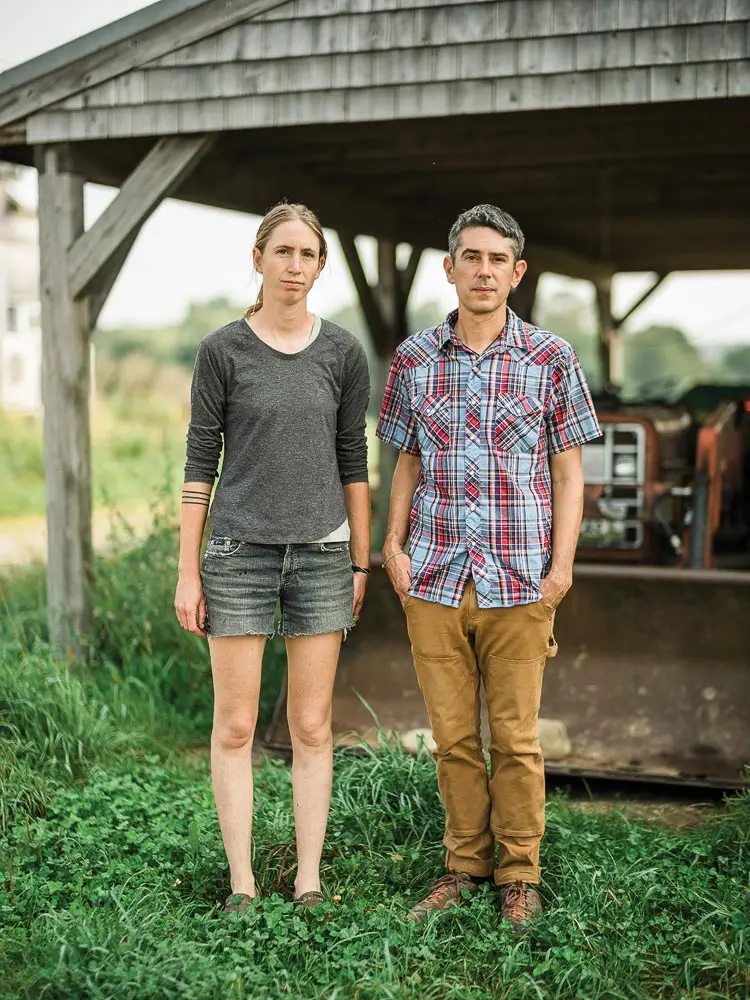 Adam Nordell and Johanna Davis, former owners of Songbird Farm