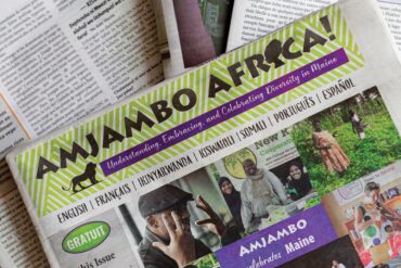 Amjambo Africa, a free multilingual newspaper in Maine