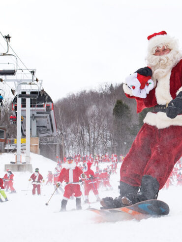 Santa Sunday at Sunday River