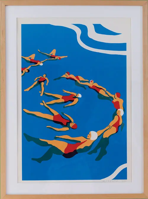 print by French printmaker Virginie Morgand