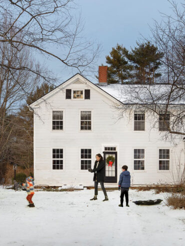 a Greek Revival, built by Captain Joseph Drinkwater in the mid-19th century