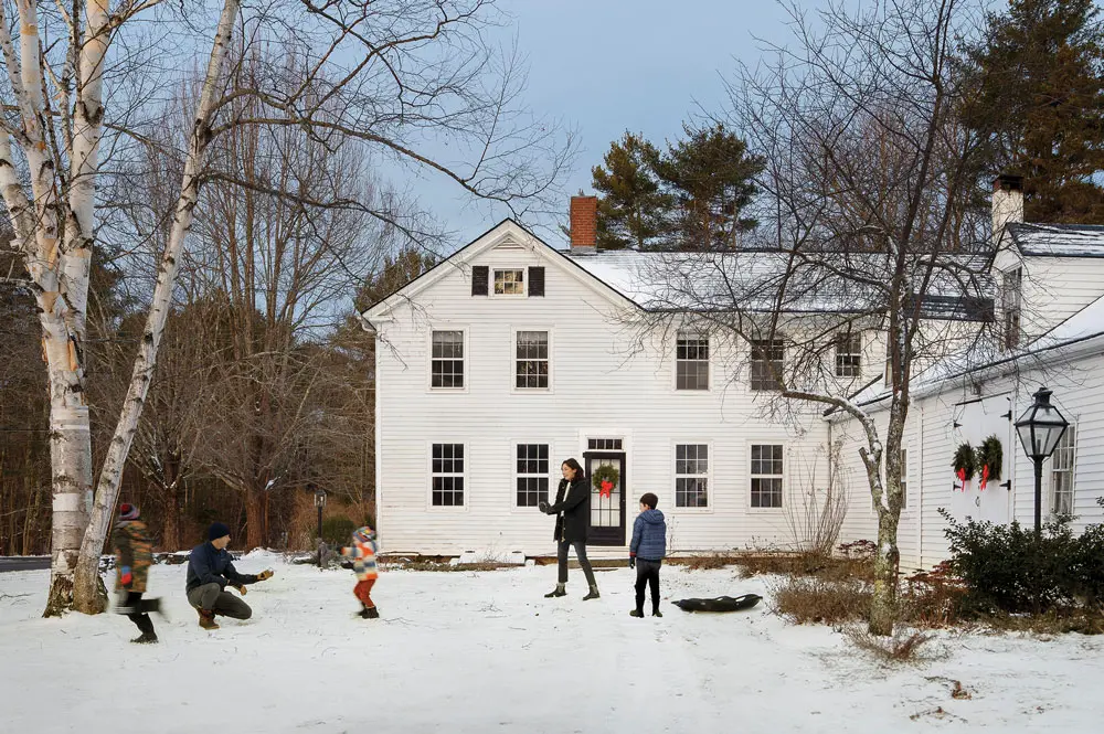 a Greek Revival, built by Captain Joseph Drinkwater in the mid-19th century
