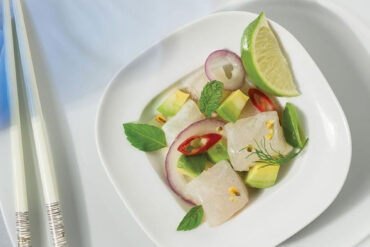 flounder ceviche