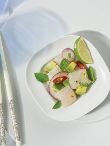 flounder ceviche