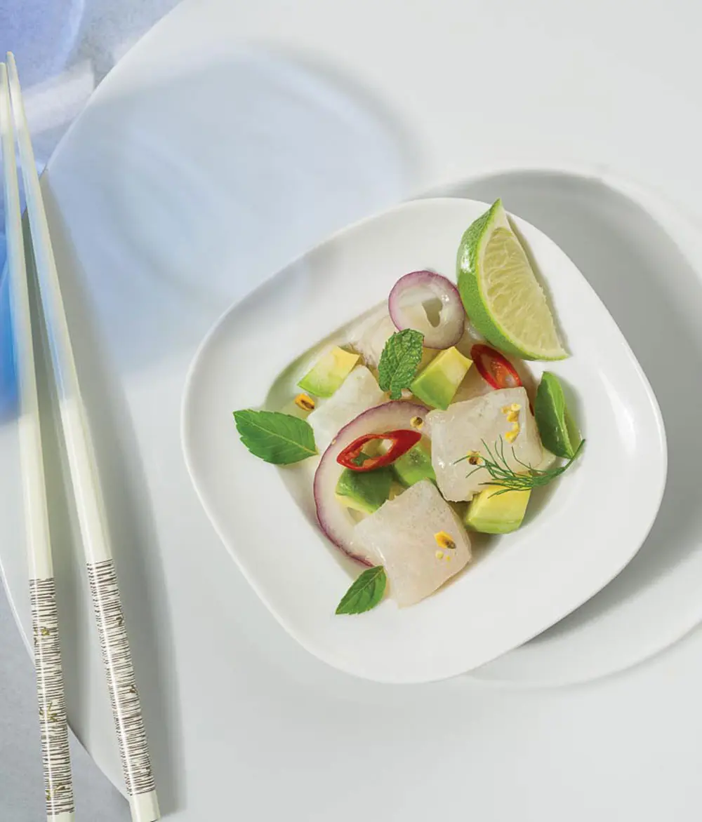 flounder ceviche
