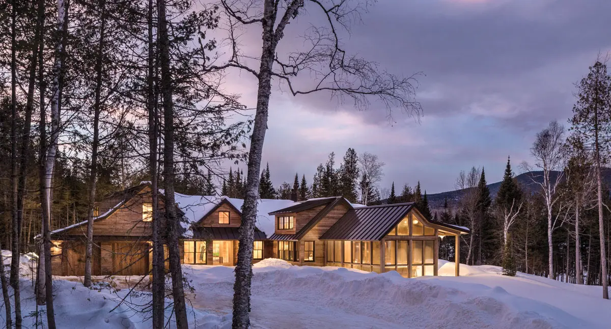 cozy home in Rangeley, Maine