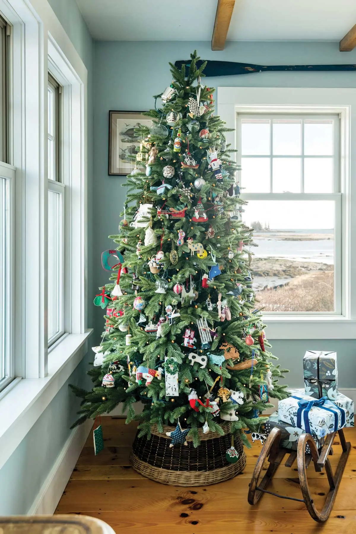 An artificial tree from Balsam Hill