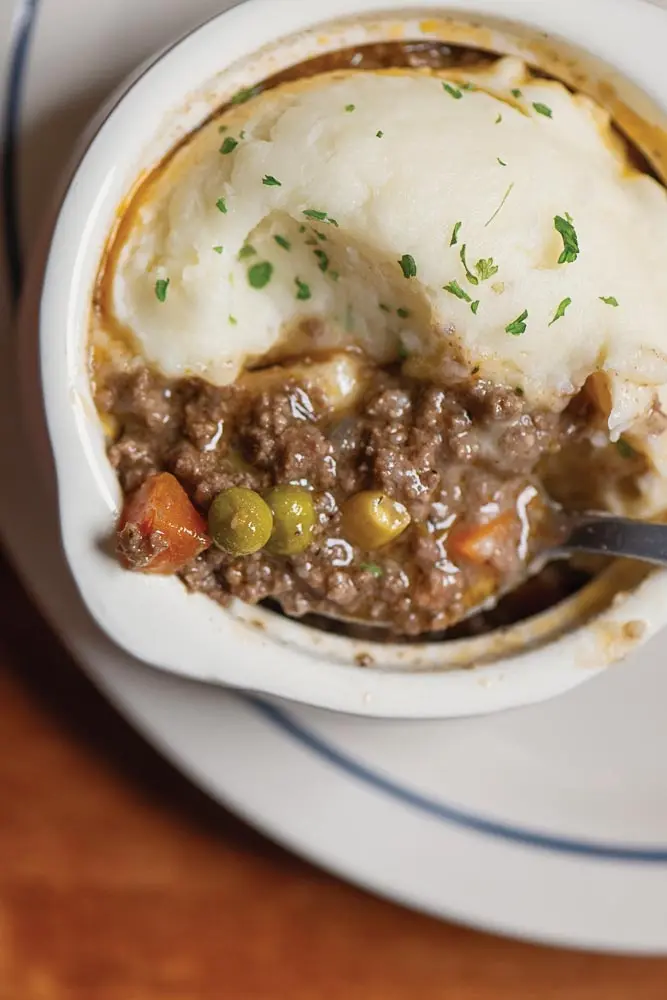 Shepherd's Pie from Pottle’s, in Liberty, Maine