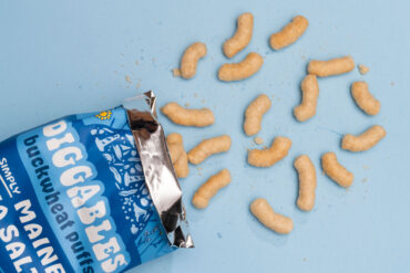 Diggables buckwheat puffs