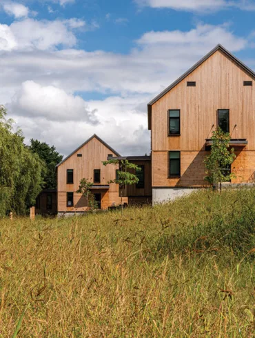efficient 50-bed unit dorms at Colby College
