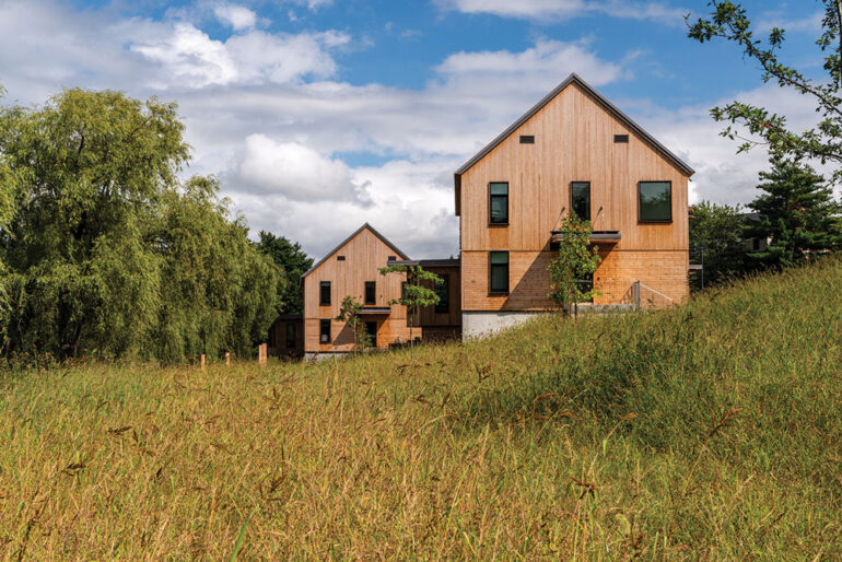 efficient 50-bed unit dorms at Colby College