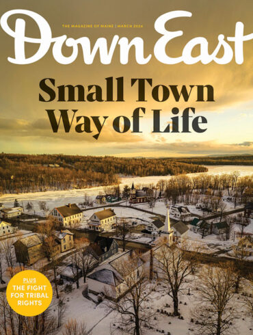 Down East Magazine, March 2024 cover