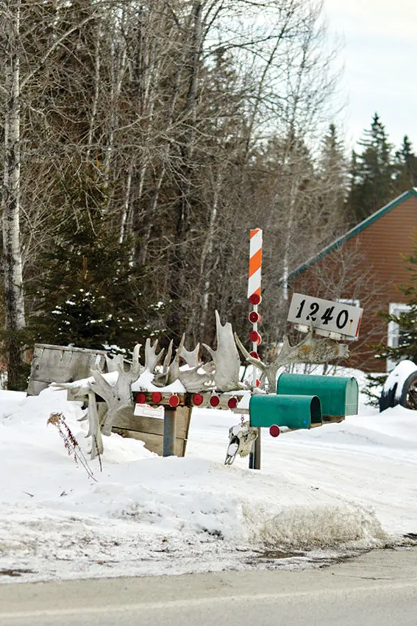 Aroostook County mailboxes