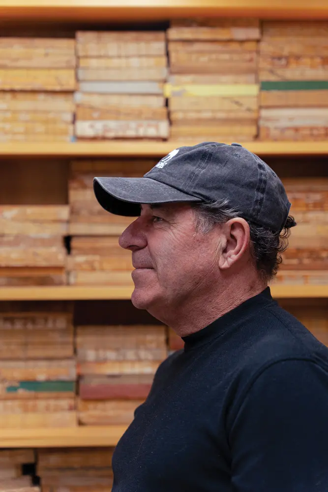 Larry Clifford, of Flyleaf Gallery