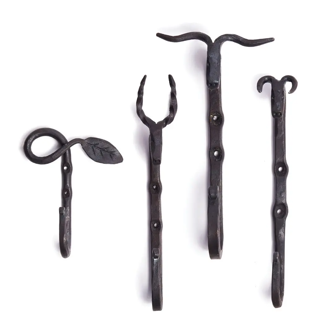 leaf and animal hooks by Pownal’s Nicholas Wicks Moreau