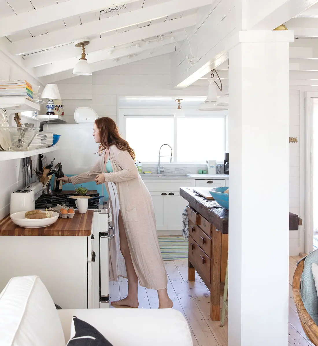 Maura McEvoy's beach house in Wells, Maine