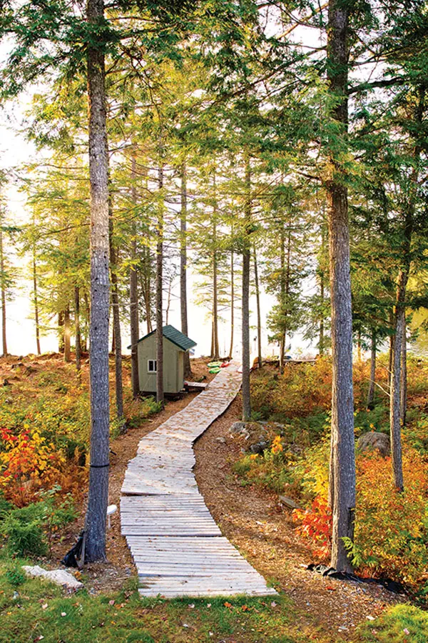 Cold Stream Pond, in Lincoln, Maine