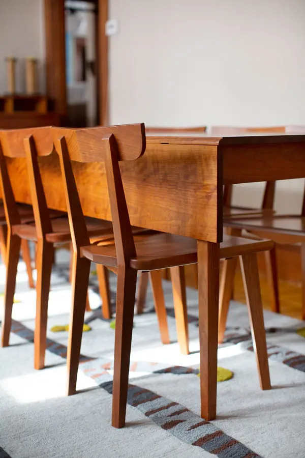 Huston & Co.'s classic Shaker drop leaf table