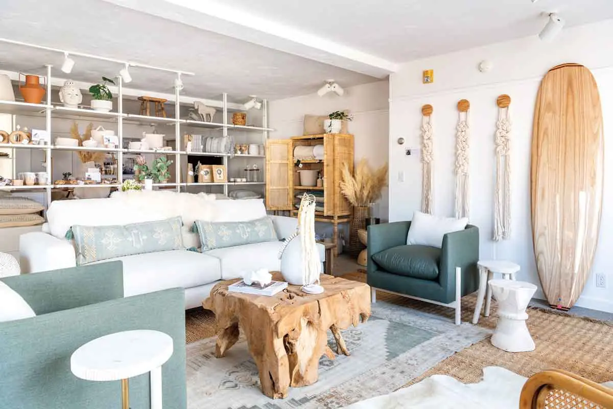 Vacant Storefronts Became a Serene New Camden Shop Holly Gagne designed the new Camden shop to resemble a living room