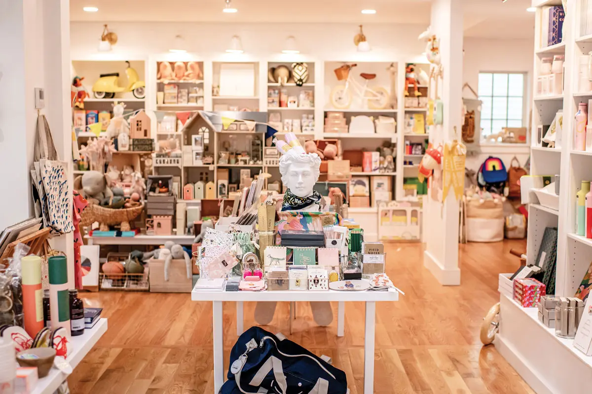 Palmer and Company specializes in gifts and décor for youngsters and the young-at-heart.