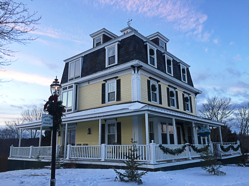 the Harbor House Inn in Boothbay Harbor