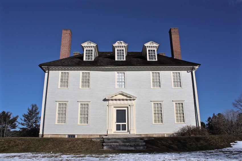 the Hamilton House, in South Berwick, Maine
