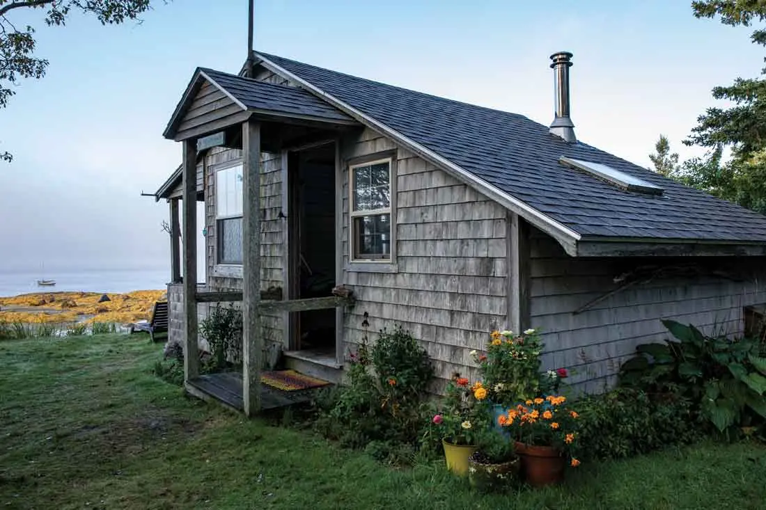 The Love Shack, the original building on this midcoast property, was named for the spell it cast on Jenifer Kindig and Brad Clark when they first saw it.