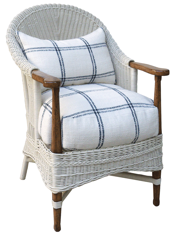 wicker chair