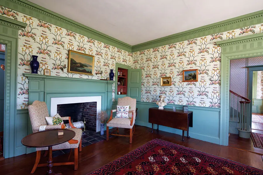 back parlor, The Alden House