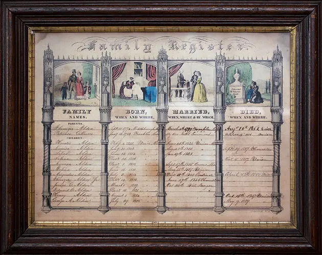 Alden Family Register