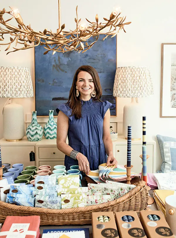 Laura Keeler Pierce, owner of Rusticator in Seal Harbor, Maine
