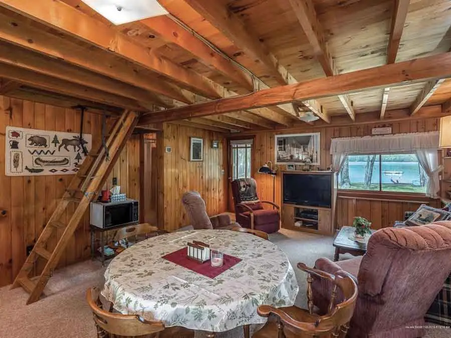 Greenwood camp interior before