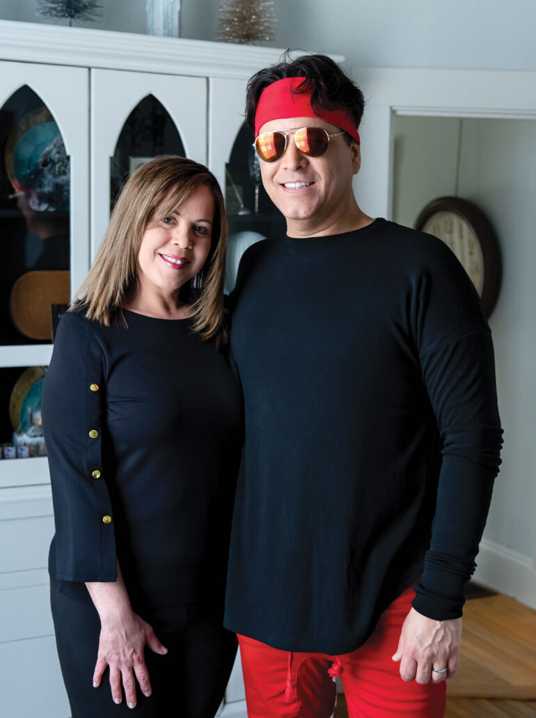 Bangor performance/visual artists Donna Decontie-Brown and Jason K. Brown, of Decontie & Brown