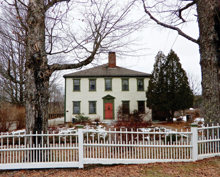 the Archibald-Adams House in Cherryfield, Maine