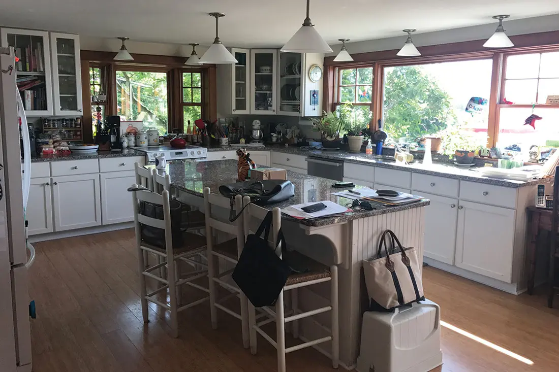 before kitchen remodel