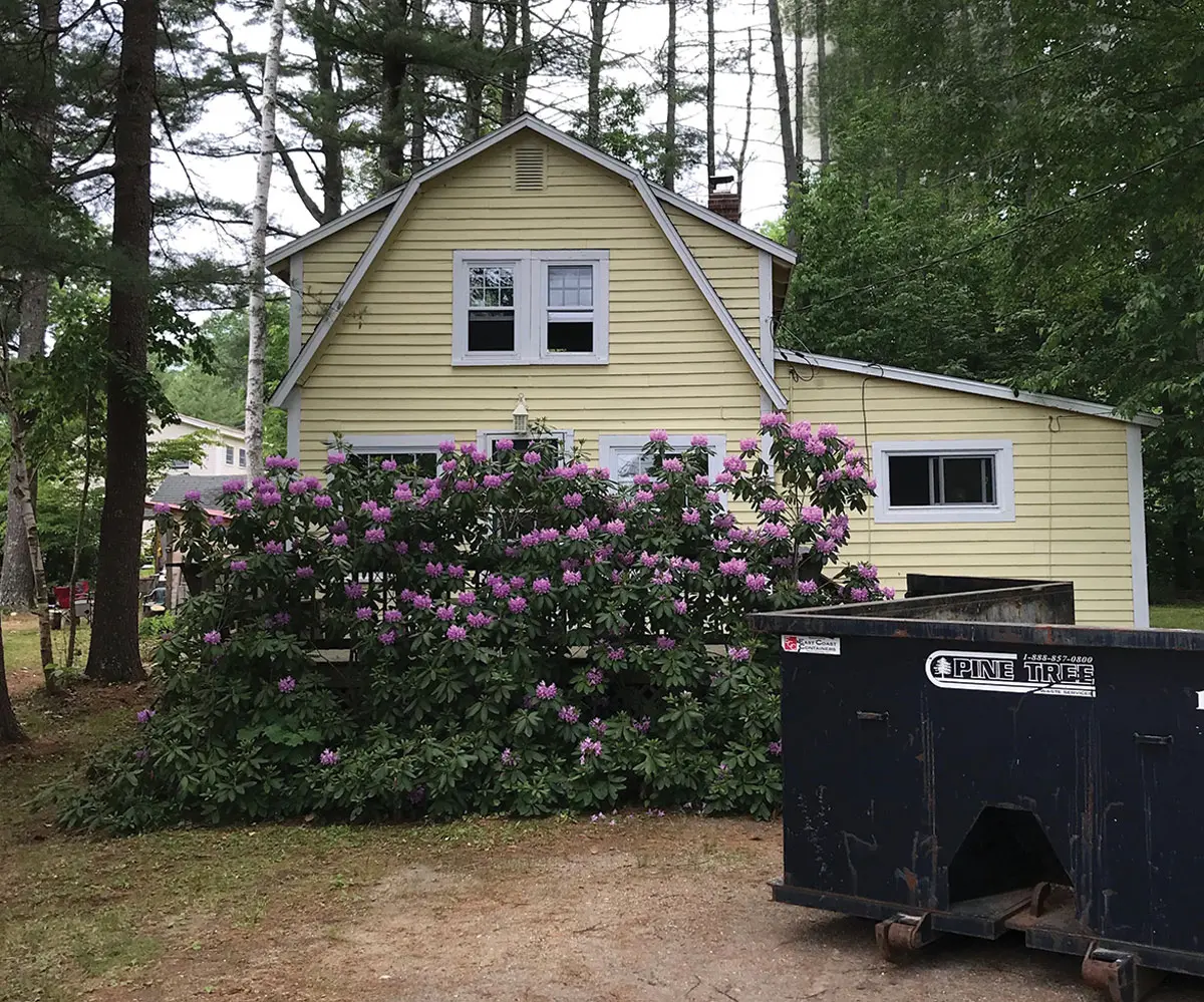 Freeport Maine cottage before